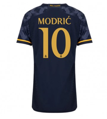 Real Madrid Luka Modric #10 Bortatröja Dam 2023-24 Korta ärmar